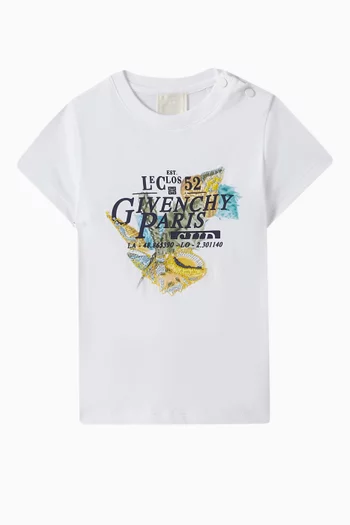 Logo-print T-shirt in Organic Cotton