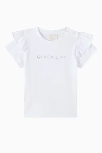 Logo T-shirt in Cotton Jersey