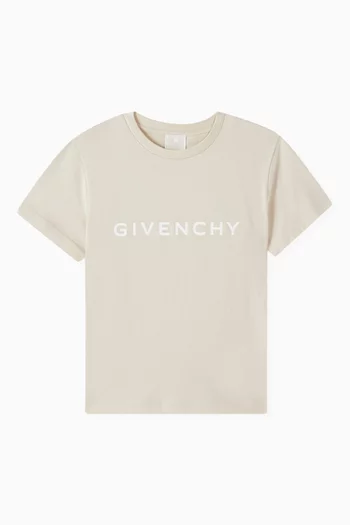 Logo Print T-shirt in Organic Cotton