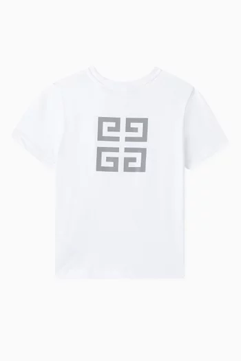 Logo Print T-shirt in Organic Cotton