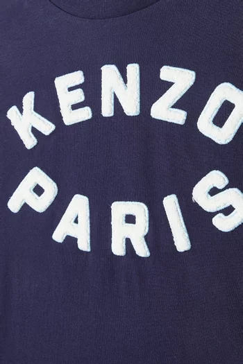 Graphic-embroidered T-Shirt in Cotton