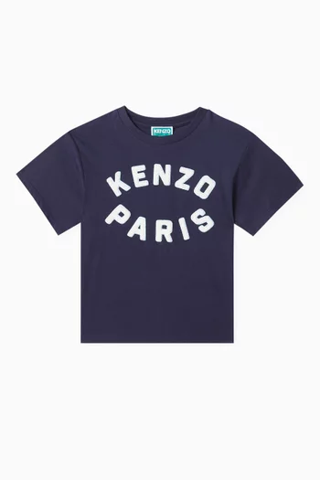 Graphic-embroidered T-Shirt in Cotton