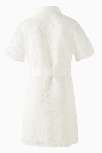 Lace Dress in Cotton-blend