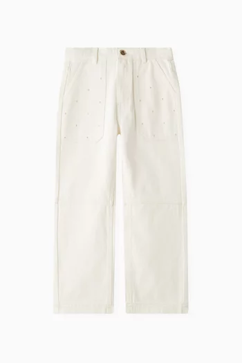 Rivet-embellished Jeans