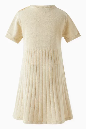 Pleated Dress in Knit