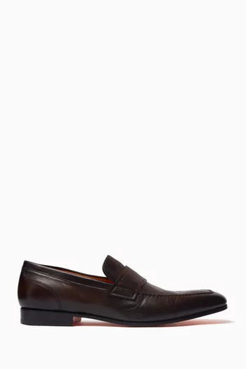 Loafers in Leather