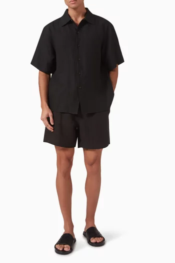 Lounge Shorts in Linen