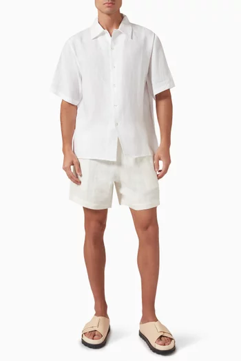Lounge Shorts in Linen