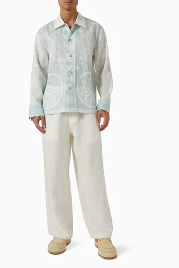 Seaside Overshirt in Linen
