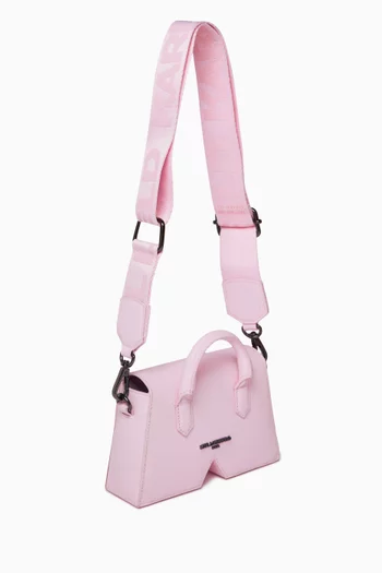 Ikon Top-handle Bag in Faux Leather