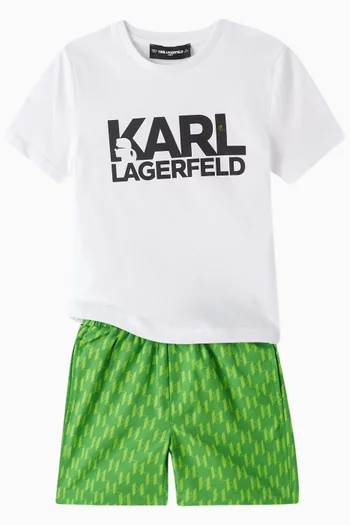 Logo Swim Shorts