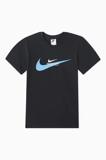 Graphic Logo T-Shirt in Cotton