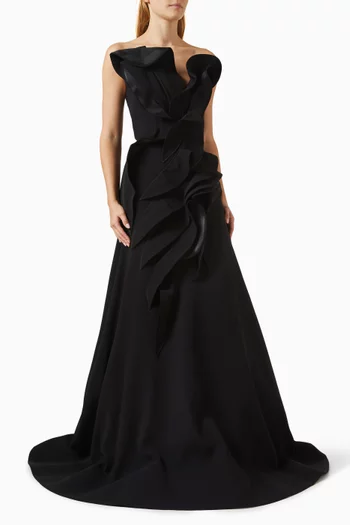 Irownwokrs Ruffle Gown