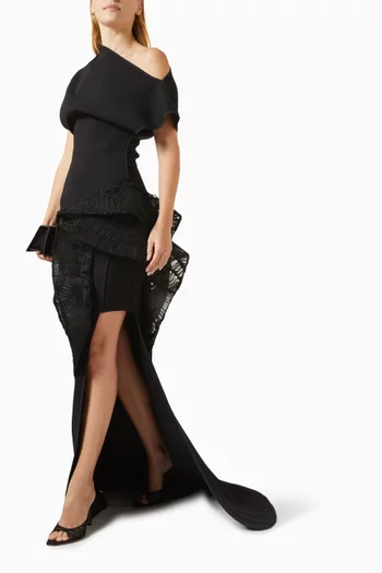 Wishing Asymmetric Gown