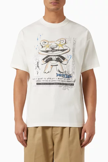 Wanted T-shirt in Cotton Jersey
