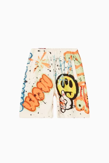Graphic-print Shorts