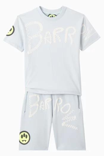 Logo Graphic T-shirt in Cotton