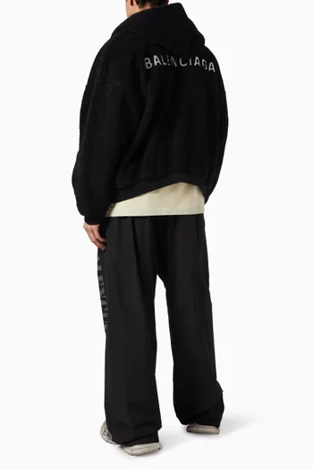 Zip Hoodie in Fleece