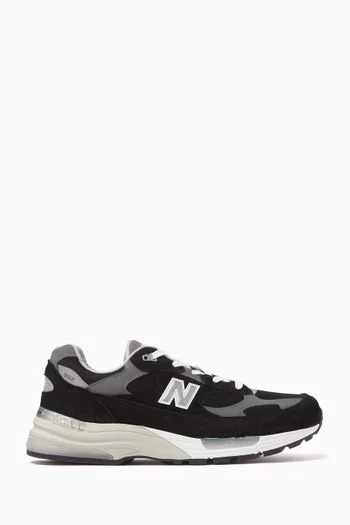 Made in USA 992 Sneakers in Mesh & Suede