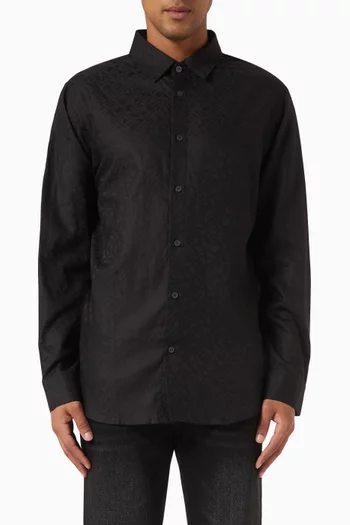 Logo Classic Shirt in Cotton