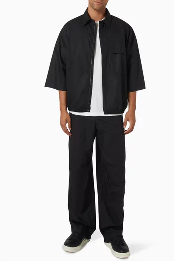 بنطال فضفاض قطن