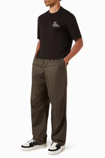 بنطال فضفاض قطن