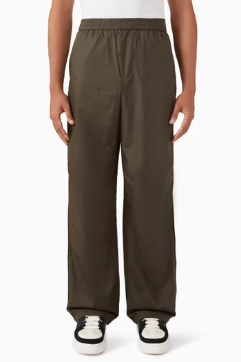 بنطال فضفاض قطن