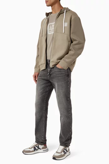 AX Badge Zip Hoodie