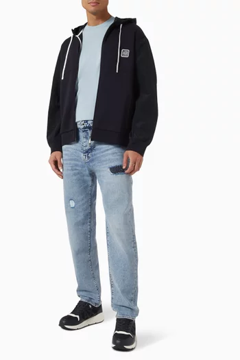 AX Badge Zip Hoodie