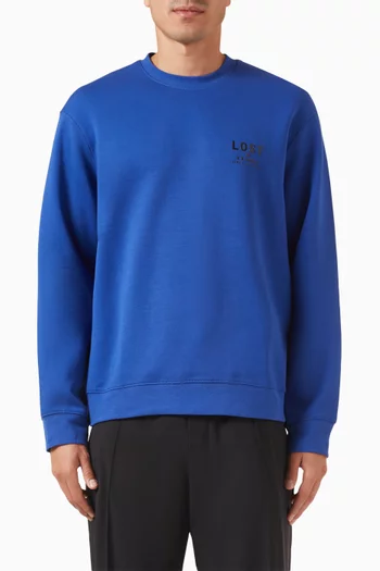 Lost in Sound Sweatshirt in Cotton-blend