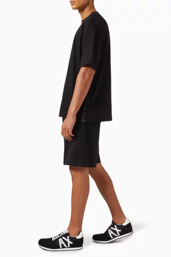 Bermuda Shorts in Cotton Interlock