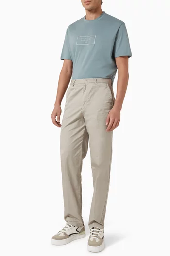 Box Logo T-shirt in Cotton