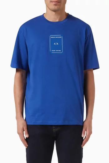 Logo T-shirt in Cotton