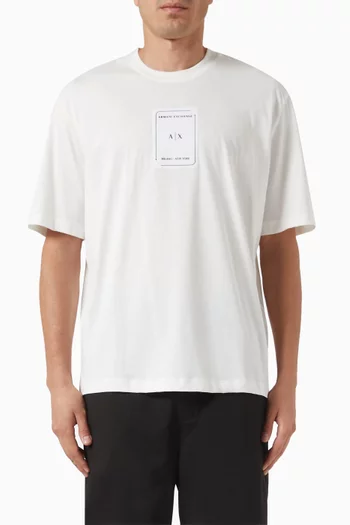 Logo T-shirt in Cotton