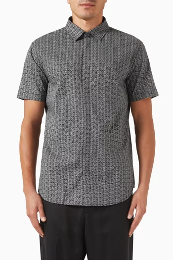 Slim-fit Shirt in Stretch Cotton