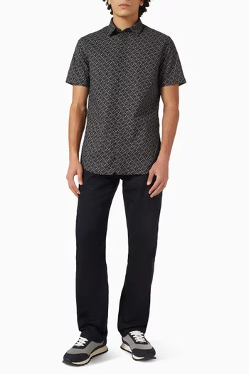 Slim-fit Shirt in Stretch Cotton