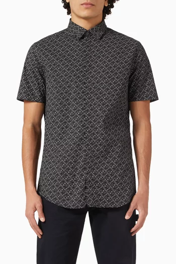 Slim-fit Shirt in Stretch Cotton