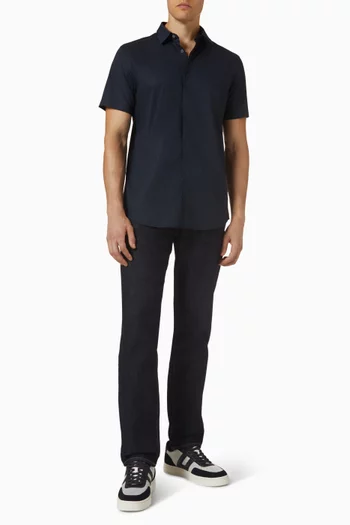 Slim-fit Shirt in Stretch Cotton