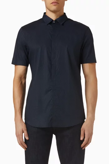 Slim-fit Shirt in Stretch Cotton