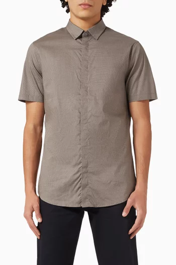 Slim-fit Shirt in Stretch Cotton