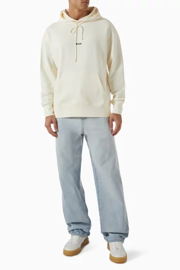 Logo Hoodie in Cotton