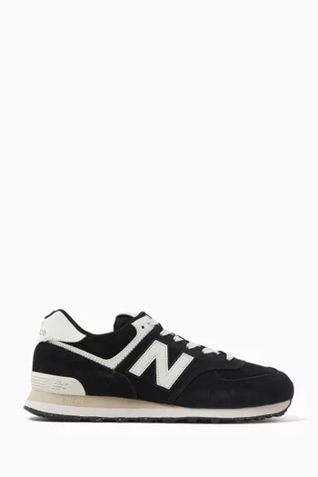 574 Core Sneakers in Mesh & Suede