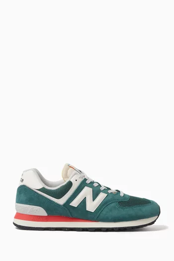 574 Core Sneakers in Suede & Mesh