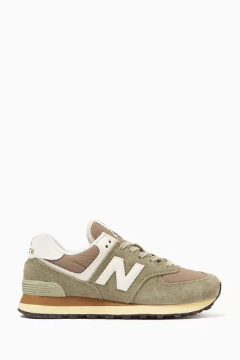 574 Core Sneakers in Suede & Mesh