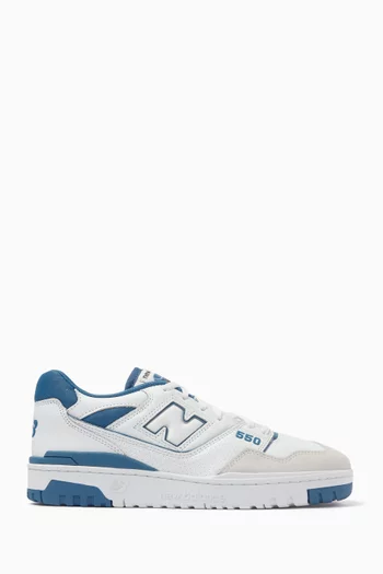 BB550 Low-top Sneakers in Leather & Mesh