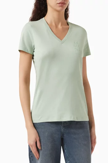 The Grid AX Logo T-shirt in Jersey