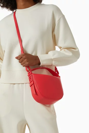 Susie Soft Hobo Crossbody Bag in Faux Leather