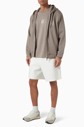 تي شيرت بشعار حرفي AX جيرسيه