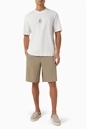 تي شيرت بشعار حرفي AX جيرسيه