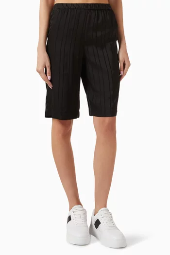 The Grid Bermuda Shorts